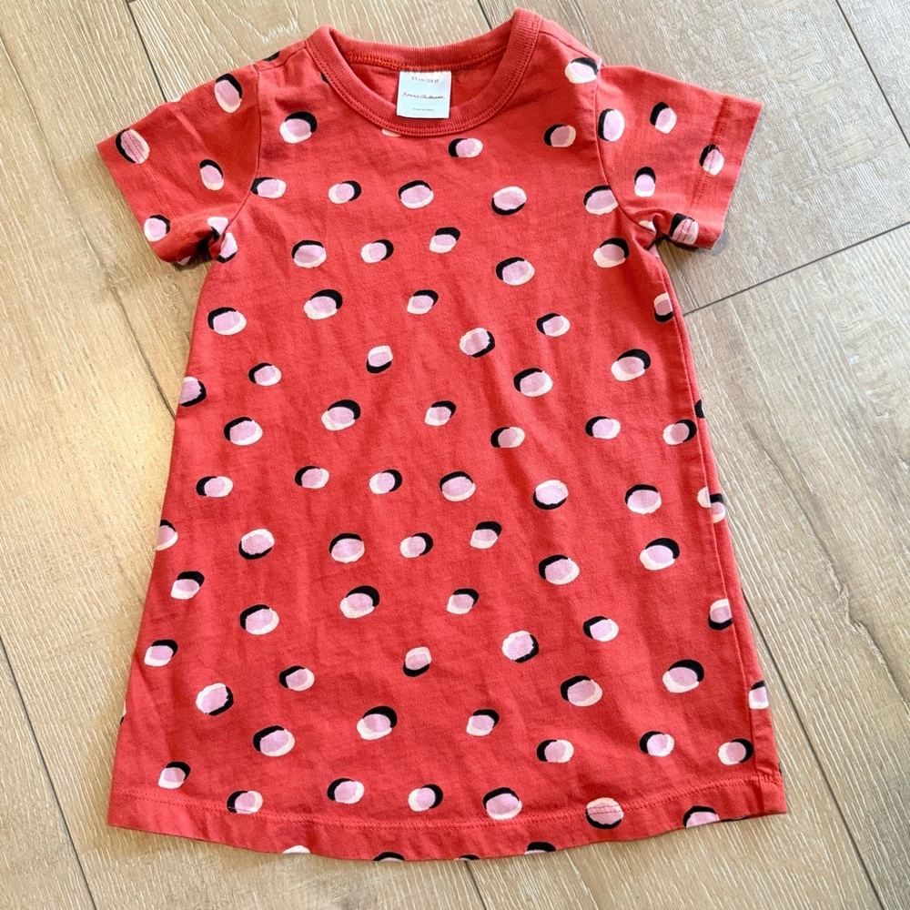 Hanna Andersson Red Polka Dot Kids Dress